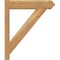 Ekena Millwork Traditional Rough Sawn Arts and Crafts Outlooker, Western Red Cedar, 6"W x 24"D x 28"H OUT06X24X28TRA03RWR - alternate 3